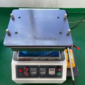 เครื่องรีดร้อนกึ่งอัตโนมัติขนาดเล็ก - เครื่องรีดร้อนระบบลมไฮดรอลิกสำหรับเสื้อยืดและจาน 110V/220V - Product Image 3