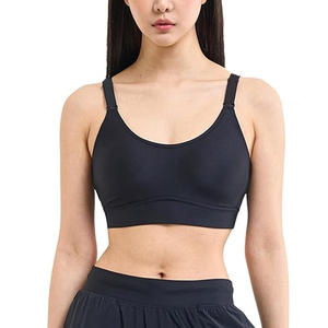 Sujetador deportivo elástico ligero de secado rápido para mujer, diseño personalizado con tiras transpirables para correr, yoga, fitness, opción de talla grande - Product Image 1