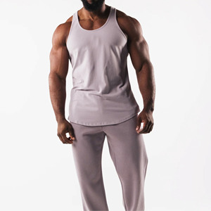 Léger décontracté athlétique hommes débardeur doux respirant séchage rapide personnalisé ODM extensible pour Gym entraînement Fitness - Product Image 3