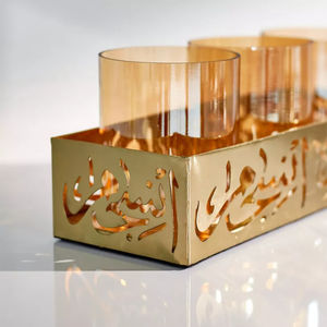 Standard Design Tabletop Islamic Work Candle Holder Wholesale Supplies Best Quality Table Decoration Lightening Accessories - Product Image 4