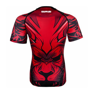 Protector de sarpullido de compresión, equipo de entrenamiento Bjj, diseño gráfico, nuevo estilo, mejor calidad, ropa deportiva - Product Image 4