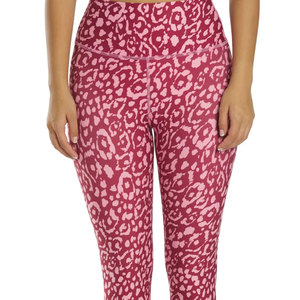 Leggings de sport pour femmes à taille haute respirants en polyester/spandex, avec coutures, logo personnalisé, nouveau style tendance, vente chaude - Product Image 6