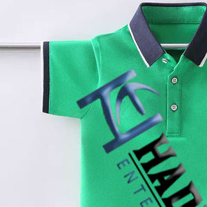 T-shirt homme de bonne qualité, tissu imprimé uni, Design de Sublimation, Logo personnalisé, chemise décontractée - Product Image 3