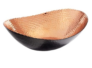 Meilleure vente bol en acier inoxydable autre hôtel buffet décor bol à fruits fantaisie servir saladier grand rond luxe feuille d'or - Product Image 3