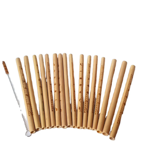 Pajitas de Bambú Natural - Sostenibles, Duraderas y Seguras para Todas las Bebidas Vietnam VIET FARGIMEX - Product Image 1