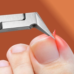 Thép không gỉ podiatrist mọc ngược móng tay nipper Toe Nail Clipper cho móng chân dày lớp biểu bì Kềm cho mọc ngược ngón tay" - Product Image 2
