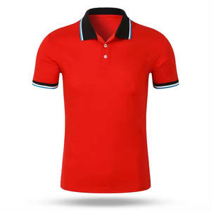 Vente en gros de t-shirts de golf grande taille pour hommes polo 100% coton tissu tricoté avec logo personnalisé vêtements de joueurs de golf grande taille - Product Image 2