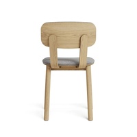 Ensemble de table à manger de luxe Kin, 4 pièces, bois d'acajou de haute qualité, couleur naturelle, pour appartement, meubles de maison