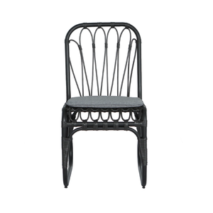 Silla de Comedor de Ratán Ecológica Hecha a Mano con Cojines Lavables, Sillas de Ratán para Exteriores Hechas por Artesanos Vietnamitas - Product Image 2