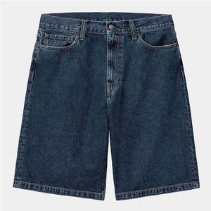 กางเกงยีนส์ขาสั้นผู้ชายสไตล์สตรีทแวร์ลำลองทันสมัย ทรงโอเวอร์ไซส์ หลวม ใส่สบาย ผ้าฝ้าย 100% สีพื้น รับสกรีนโลโก้ แห้งเร็ว ระบายอากาศดี ผลิตตามแบบ OEM - Product Image 2