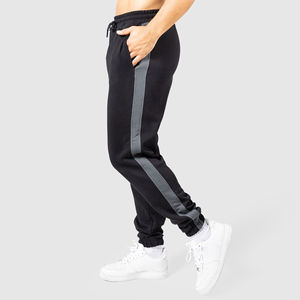 Vente en gros personnalisé coton blanc taille élastique Jogger surdimensionné hommes pantalons de survêtement meilleur style extérieur mode OEM pas cher prix - Product Image 2