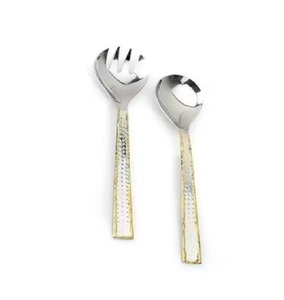 ชุดอุปกรณ์บนโต๊ะอาหารลูกปัดรีเจนท์สีทองชุดเครื่องเงินสแตนเลส18/10 12 65ชิ้น - Product Image 1