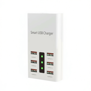 ปลั๊กยุโรป ที่ชาร์จ USB 6 พอร์ต 30W 2A อเนกประสงค์สำหรับสมาร์ทโฟนและแท็บเล็ต 6 พอร์ต 30W 2A ปลั๊กยุโรป - Product Image 2