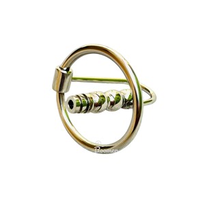 Old School Urethral Stretching, Donut Cock <b>Ring</b>, Glans <b>Ring</b>, Cum thru, <b>Penis</b> Plug, Prince Wand, Albert wand, Ball Stretcher. - Product Image 3