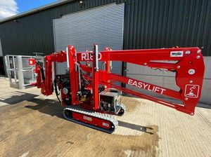 รถกระเช้าบูมลิฟท์ EASYLIFT R180 ยกสูงสุด 18 เมตร แบบไฮดรอลิก ติดตั้งบนรถตีนตะขาบ สำหรับงานก่อสร้างและวิศวกรรม - Product Image 6
