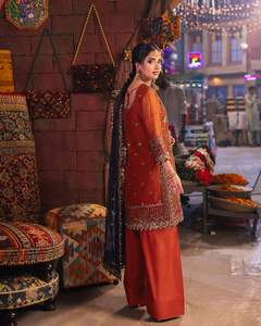Salwar Kameez en soie élégante traditionnelle afghane pour femmes, vêtement ethnique traditionnel afghan personnalisé du fabricant, 508 unités à vendre - Product Image 2