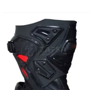 2025 bottes de Moto en cuir véritable de haute qualité sur mesure chaussures de moto d'hiver du Pakistan en vente - Product Image 5