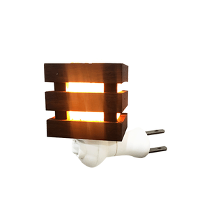 Lámpara de noche cilíndrica en forma de pirámide personalizada, luz de roca de sal del Himalaya para un ambiente relajante en el hogar, Bombilla de noche personalizada - Product Image 3