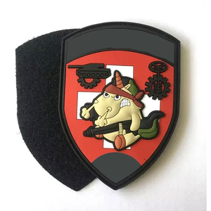 Patch en PVC de haute qualité, tissu sergé, personnalisé, 3D, à coudre, patchs en toile PVC à repasser pour chapeaux et vêtements, patch en PVC en caoutchouc léger - Product Image 4