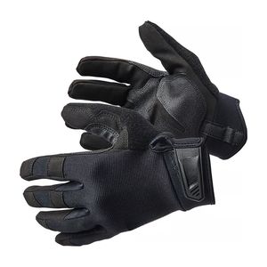 ถุงมือยุทธวิธีหนัง100% ครึ่งนิ้วกันน้ำถุงมือบุขนแกะสนับมือป้องกันกลางแจ้งสภาพอากาศหนาวเย็น - Product Image 3