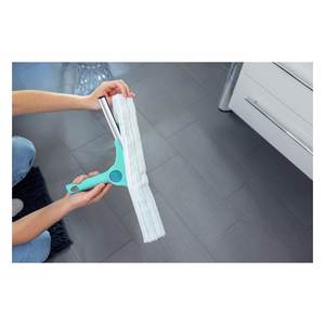 Pour Leifheit, raclette à fenêtre 2 en 1 avec manche télescopique 415x40cm pour fenêtre coulissante, modèle 51426 - Product Image 3