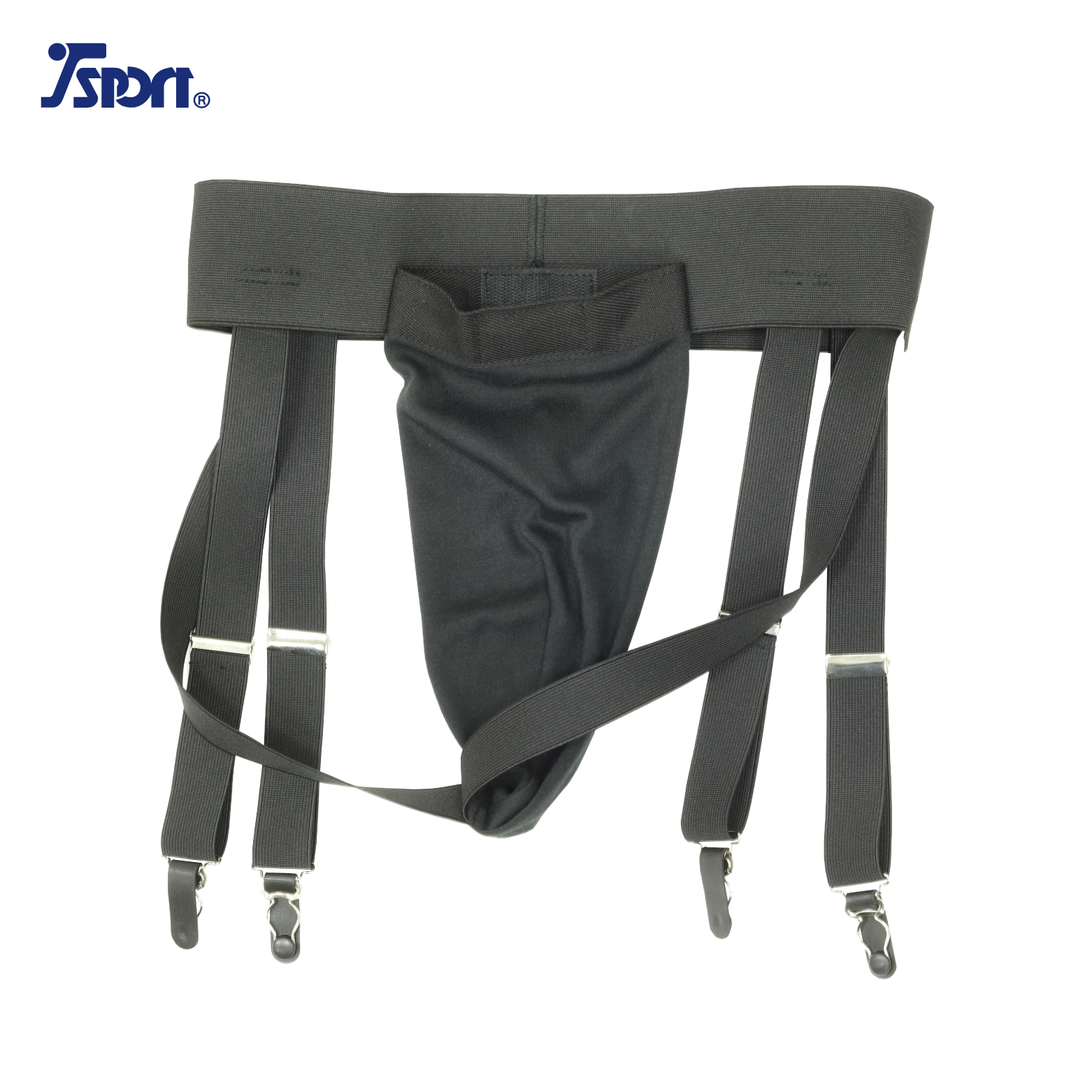 Men's Jockstrap Suspender with Cup for Hockey Sports - TSPORT