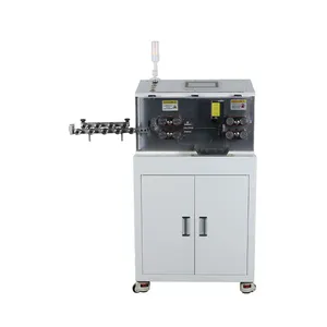 Coax Cable Stripping Machine Coaxial Wire Cut Peeling Machine Coax Wire Spool Feede
