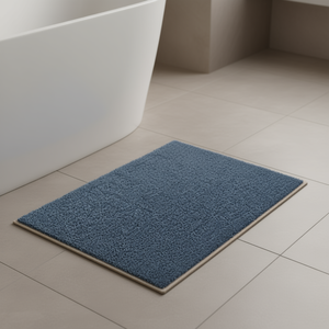 Alfombra de Baño SOFTY Avio (90x60cm) Modelo 18017 Cuarzo Blanco, Alfombra de Baño Suave para una Comodidad Premium - Product Image 3