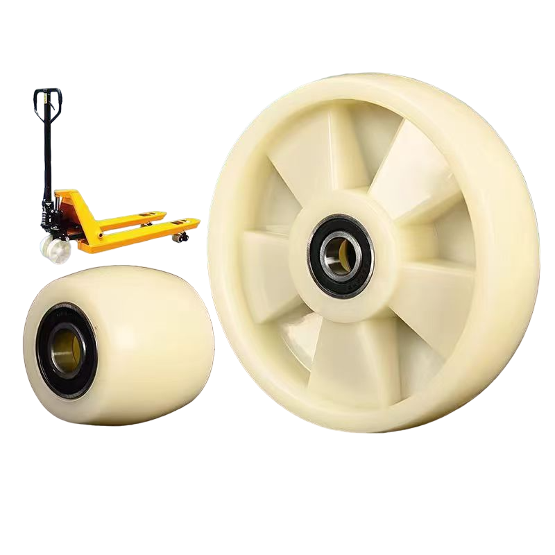 Factory Direct Supply Hot Selling Latest Design Iron Standard Solid Firm Tread Replacement Accessories Electric Caster Wheel No