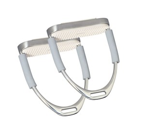 Nouvelle arrivée Trail Riding équestre étriers aluminium léger réglable poignée de sécurité durable OEM usine exportation - Product Image 6