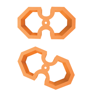 Material de construcción de ladrillos refractarios de arcilla hueca sinterizada en forma de alas de mariposa de alta calidad Fabricante de Vietnam Precio EXW - Product Image 4