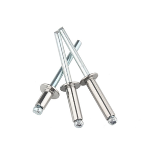 Remache Ciego de Cabeza Redonda Grande de Acero Inoxidable 304 316 ASTM B8M B8T DIN 7337 A - Product Image 1