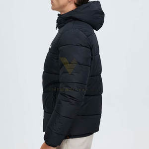 Veste bulle Meilleur prix de gros Dernière mode Veste bulle à capuche personnalisée pour hommes en gros - Product Image 2