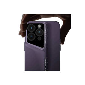 Coque Netzy SAFA Procase pour Apple iPhone 14 Pro Max, ultra fine, en caoutchouc rigide, protection de l'appareil photo, violet foncé brillant - Product Image 3