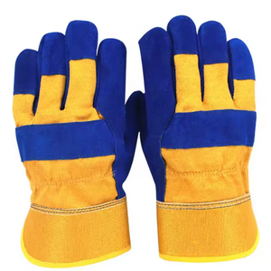 Gant de travail de sécurité à usage intensif avec paume en cuir - Product Image 2