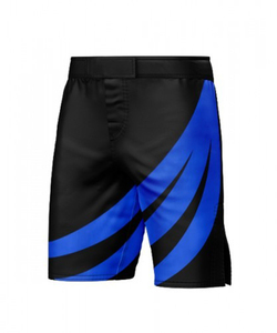 Pantalones cortos MMA de sublimación personalizados de alta calidad para deportes de combate, ropa de artes marciales elástica frontal para boxeo Jiu Jitsu BJJ - Product Image 4