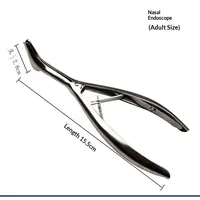 Ensemble d'instruments chirurgicaux réutilisables pour l'oreille, le nez et la gorge, en acier inoxydable