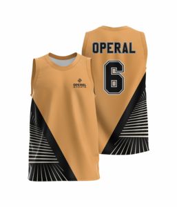 Maillot de basket-ball unisexe sur mesure, style uni personnalisé, vêtements de sport respirants, 100% polyester, imprimé par transfert thermique - Product Image 3