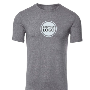 Concevez vos chemises d'entraînement à séchage rapide pour hommes évacuant l'humidité en cours d'exécution T-shirts athlétiques T-shirt personnalisé - Product Image 2