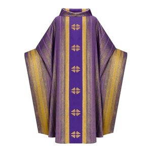 Camisa de Sacerdote de Manga Larga con Cuello Romano, Transpirable, Roja, para Sacerdote de Iglesia - Product Image 6
