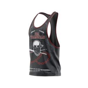 Men's Athletic Solid Racerback Gym Tank <b>Top</b> Workout Fitness Gym Shirts Stringer Workout Wear - Product Image 4