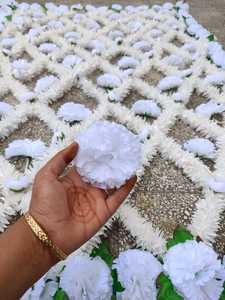 หลังคาดอกไม้สำหรับงานแต่งงานแบบอินเดีย ทางเข้าเจ้าสาว ชาร์ดาร์ ฟูลโล คี ชาร์ดาร์ อุปกรณ์ตกแต่งงานแต่งงานด้วยดอกไม้ เต็นท์ดอกไม้สำหรับเจ้าสาวชาวปากีสถาน - Product Image 5