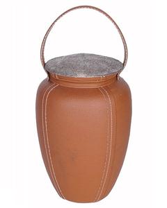 Urna de cremación colgante duradera de Metal azul de estilo americano para cenizas humanas adultas 27cm cadena colgante de macramé de diseñador Memorial - Product Image 5