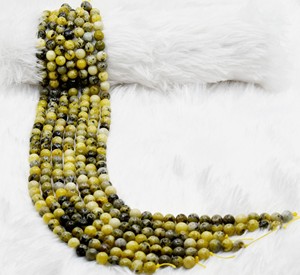 Las Mejores Cuentas de Piedras Preciosas de Serpentina Redondas de 8 mm para la Fabricación de Joyas, Disponibles al por Mayor, Modelo RB-SERP-8 de Anshul Impex - Product Image 2