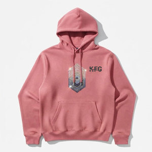 Sudadera con Capucha para Hombre, Estilo Casual, 100% Algodón, con Bolsillo con Pedrería, Forro Polar, Ecológica, para Uso Diario y Estilo Urbano - Product Image 1