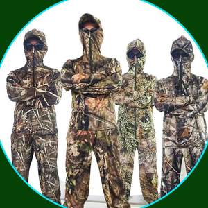 Combinaison de chasse camouflage imperméable respirante unisexe, softshell, personnalisable, vente en gros en plein air - Product Image 5