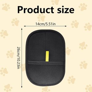 Modern Reusable Electrostatic Pet Hair Remover <b>Gloves</b> for Removing Hair From Couch Furniture Carpet & Curtains-for <b>Cats</b> & Dogs - Product Image 3