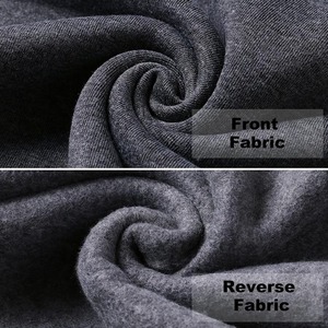 Chándal de lana de algodón 100% ajustado ligero transpirable sólido Premium para hombre al mejor precio, diseño personalizable de fondo activo - Product Image 6