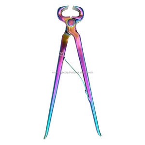 Las mejores pinzas para herradores Farrier Horse Hoof Nipper Trimmer Half Rounded Cutter Instrumentos veterinarios de acero inoxidable - Product Image 3