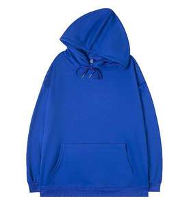 Sweat à capuche en polaire Supre Me 100% coton pour hommes personnalisés Motif solide Saison d'hiver Techniques de teinture unie - Product Image 6